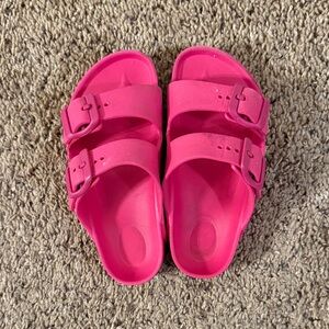 Birkenstock Kids Bright Pink Sandals